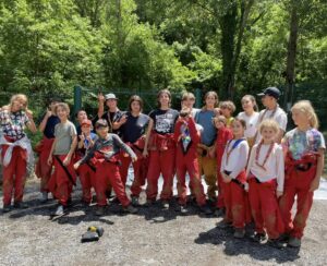 Camp d&rsquo;été à Bécours et la Planche